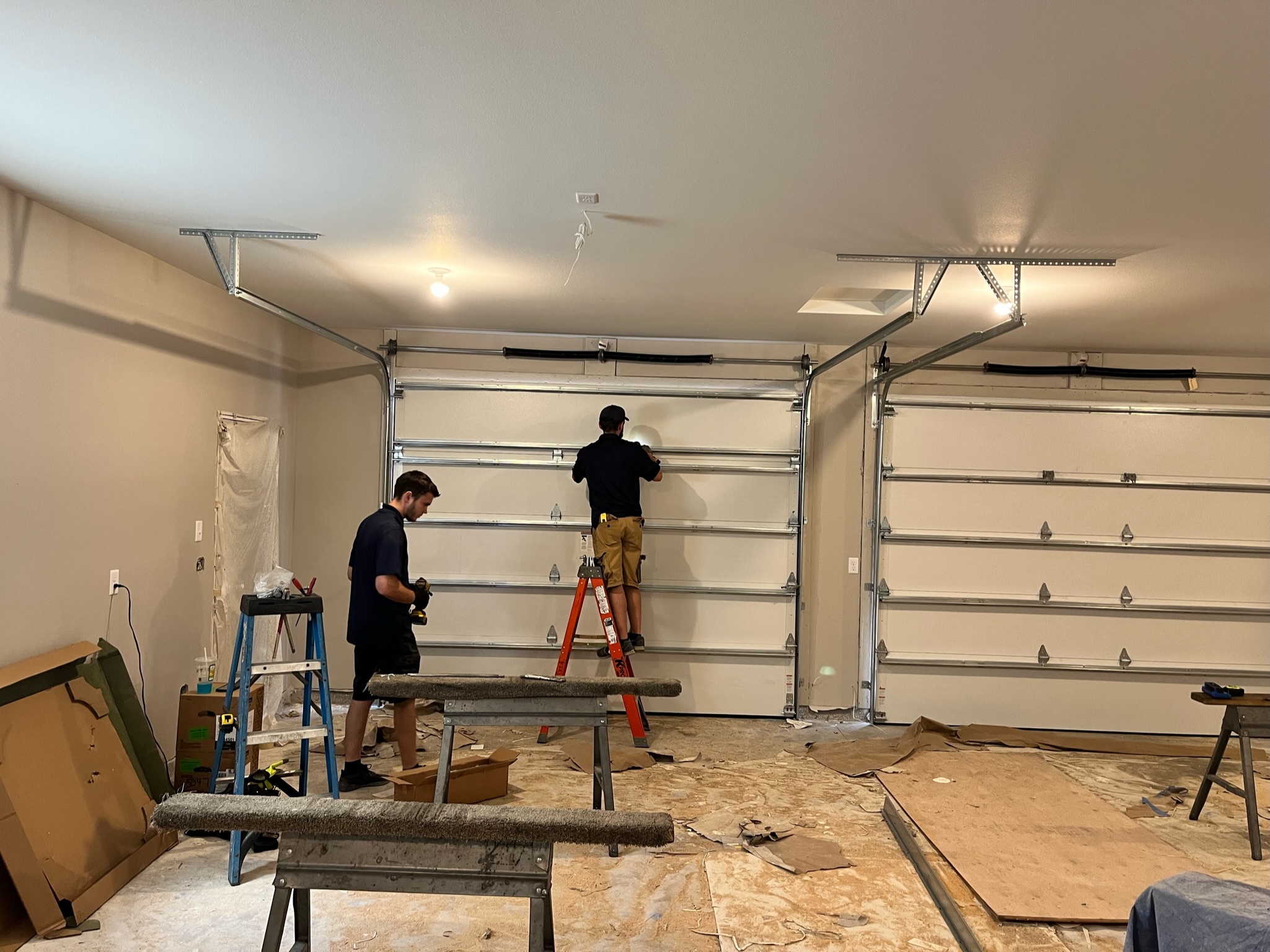 home garage door installation